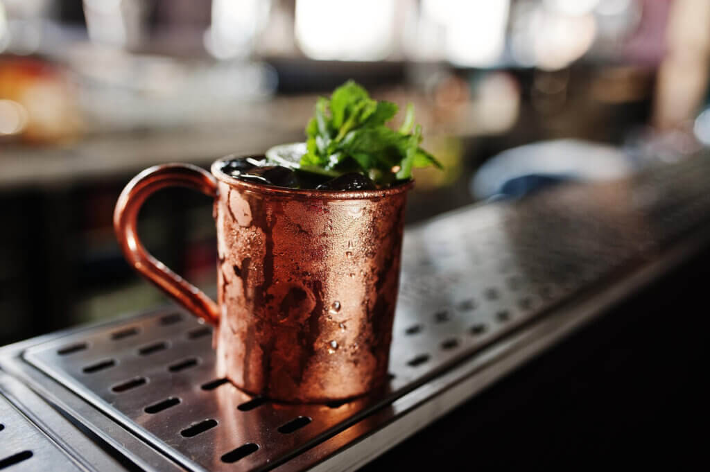 Disaronno mule cocktail