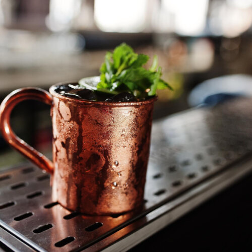 Disaronno mule cocktail