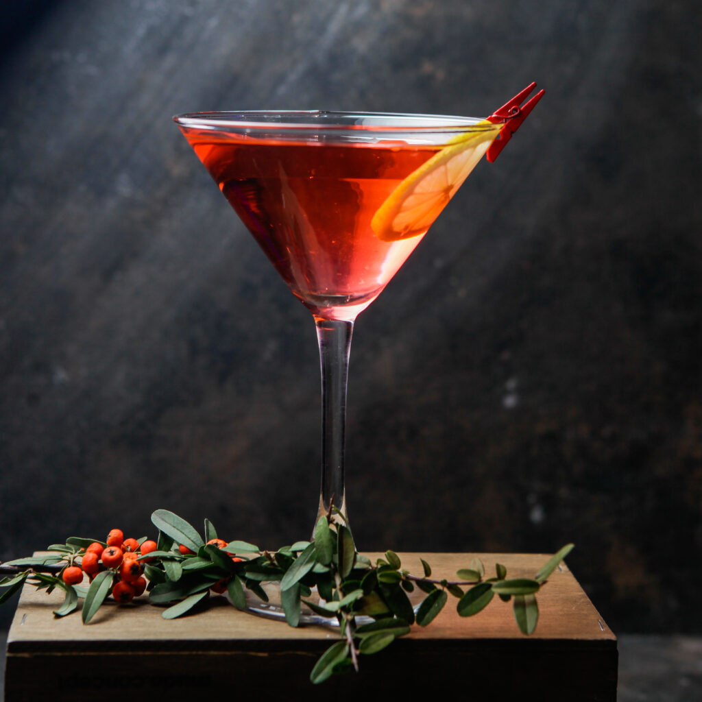Cosmopolitan cocktail