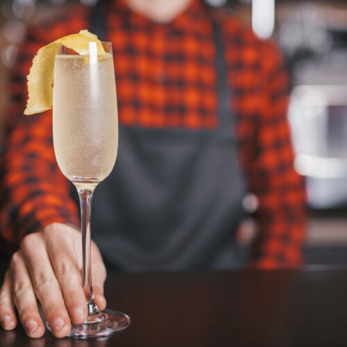 Champagne cocktail
